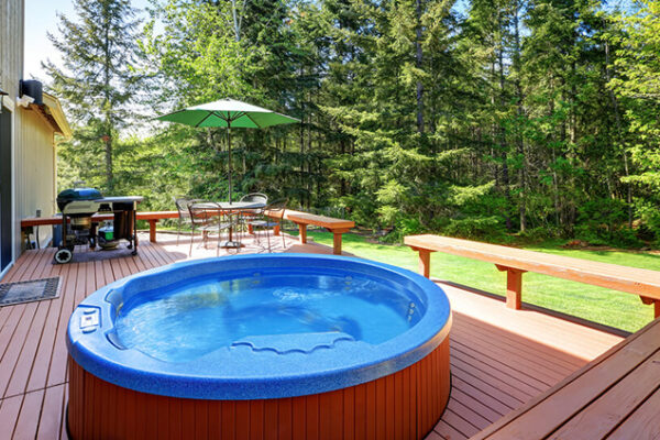 Woodpecker hot tub 2