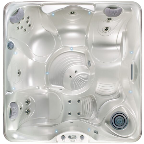 caldera spas Capitolo white Pearl Overhead