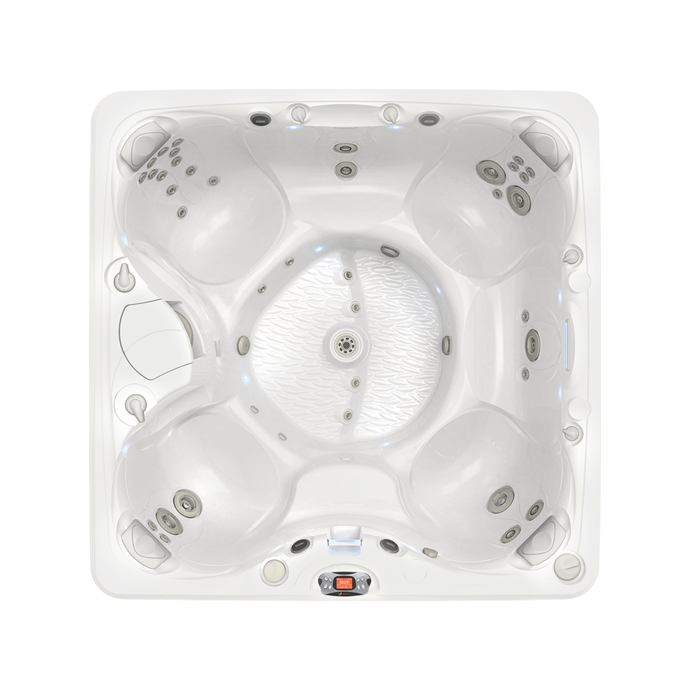 caldera spas paradise salina model overhead
