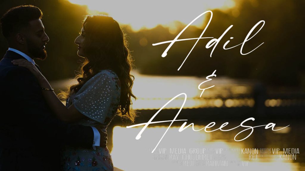 Adil & Aneesa — wedding film poster