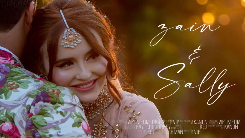 Zain & Sally — wedding film poster