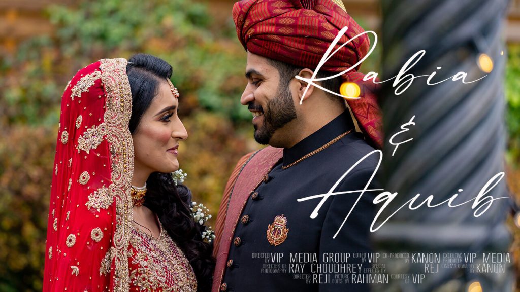 Rabia & Aquib — wedding film poster