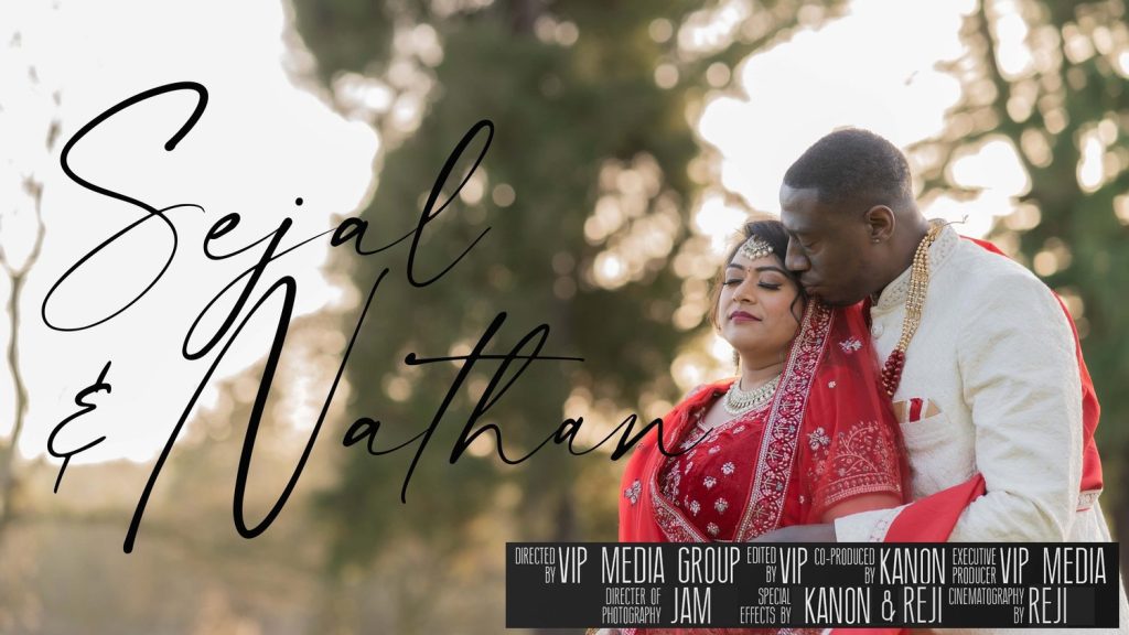 Sejal & Nathan — wedding film poster